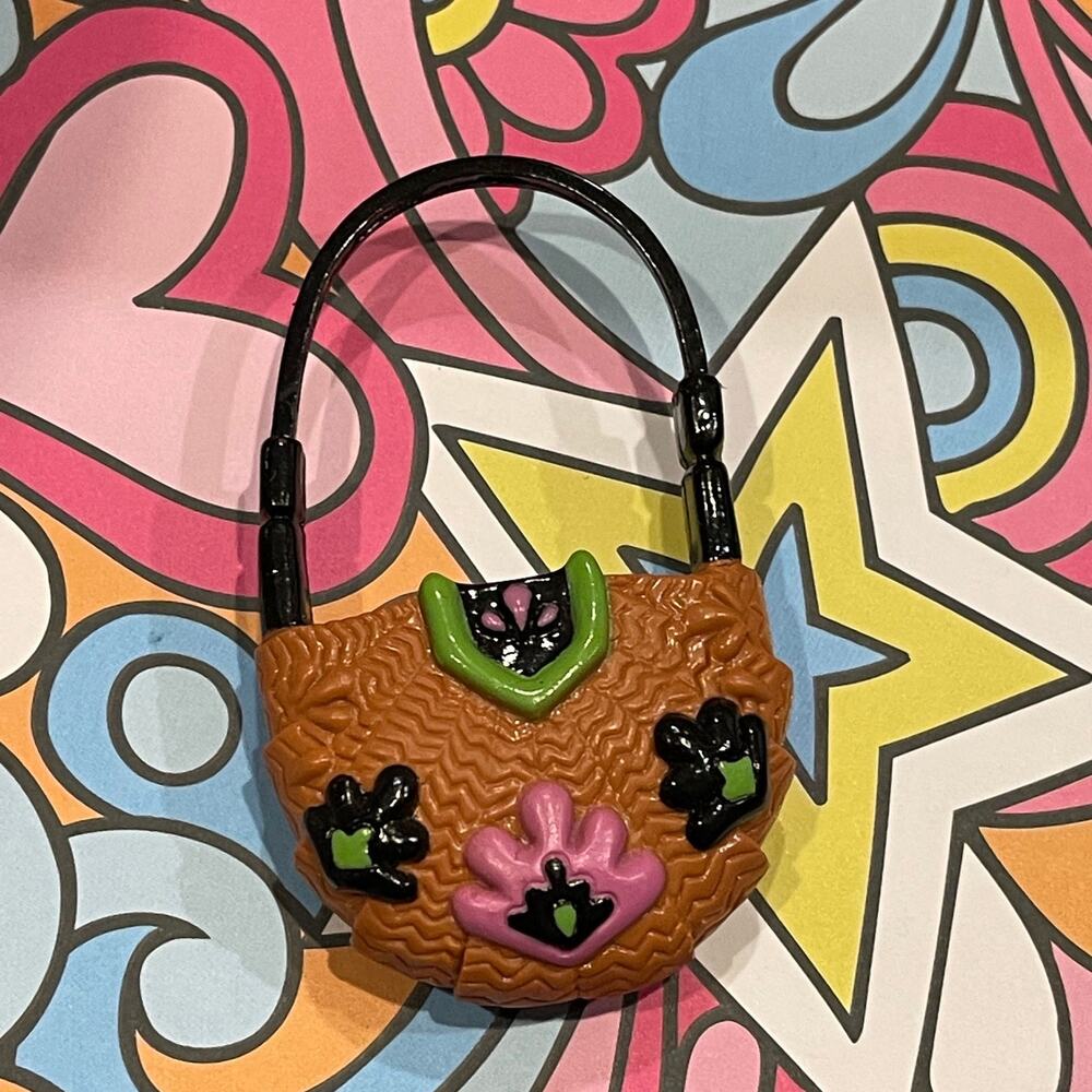 My scene Delancy Doll black doll purse